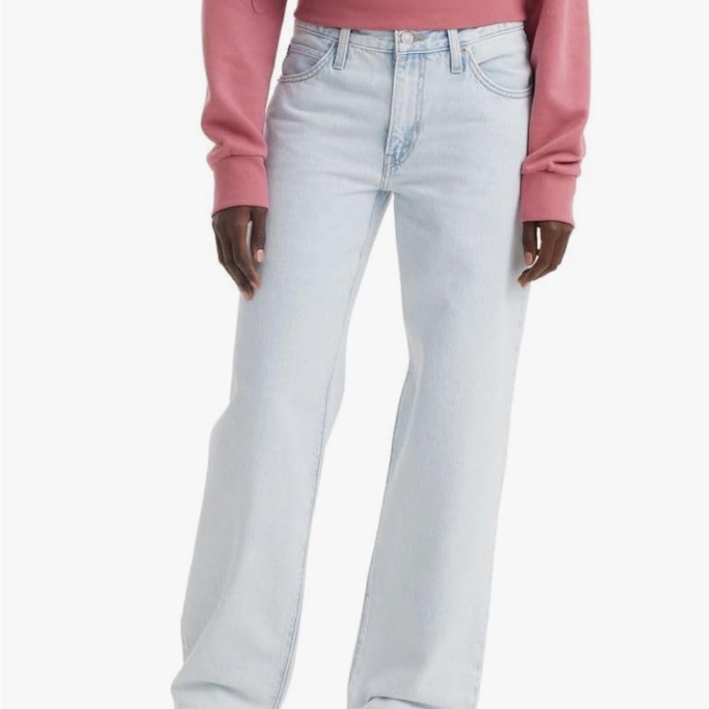 Levi's Light Blue Straight Leg Jeans